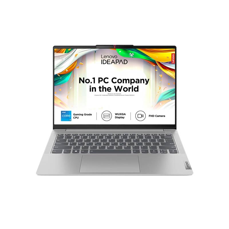 Picture of Lenovo IdeaPad Slim 5 - 12th Gen Intel Core i5 12450H 14" (35.56Cm) 83BF0043IN Thin & Light Laptop (16GB / 1TB SSD/ WUXGA Display/ FHD Camera/ Integrated Intel UHD Graphics/ Windows 11 Home/ Office 2021/1 Year Warranty/ Cloud Grey/ 1.46 Kg) 